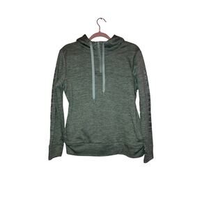 Under Armour Heather Green Fleece Lined Hoodie Size Medium